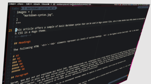 Markdown Syntax Guide